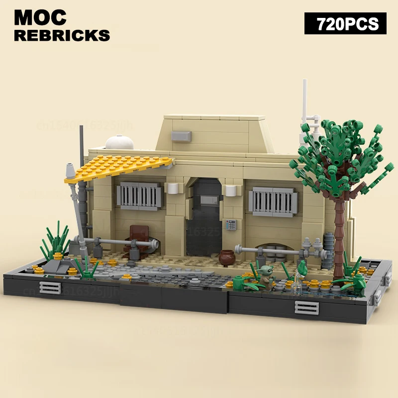 

Famous Movie Scence Homestead Moc Building Blocks Diarama Creative Technology Bricks Assembly Display Collection Toys Christmas