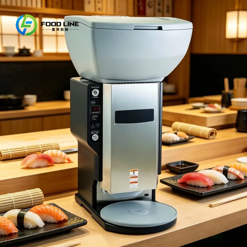 Automatic Rice Ball Forming Machine Japanese  Sushi Rice Ball Making Machine Sushi Maker for Buffet