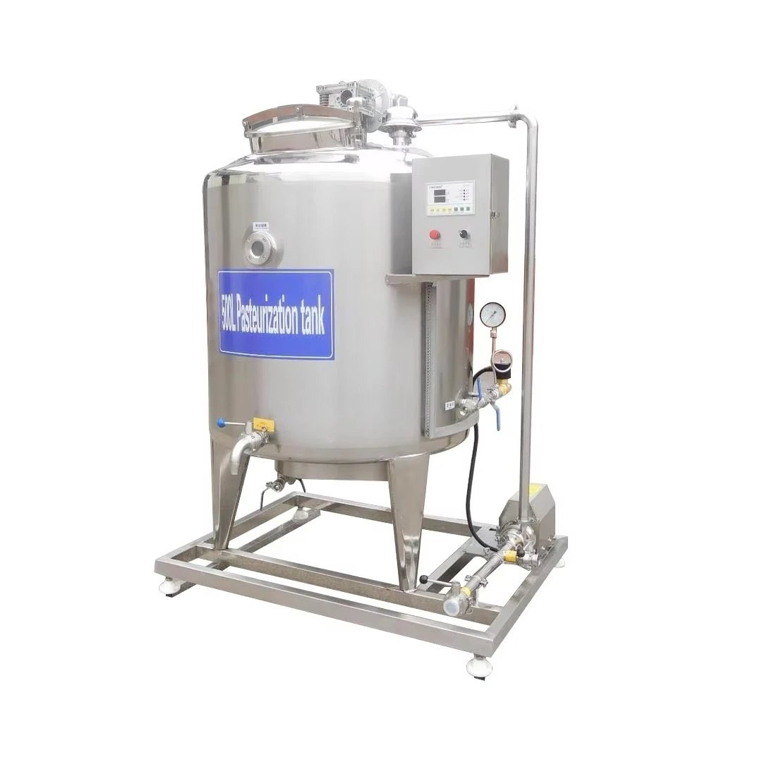 

Automatic 100 1000 Liters Milk Pasteurizer Pot Milk Plate Pasteurizer UHT Sterilizer Food Pasteurization Mini Juice Sterilizer