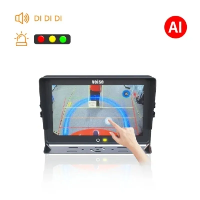 نظام كاميرا مراقبة Veise Bsd Ai مع شاشة 10.1 بوصة للشاحنة #4