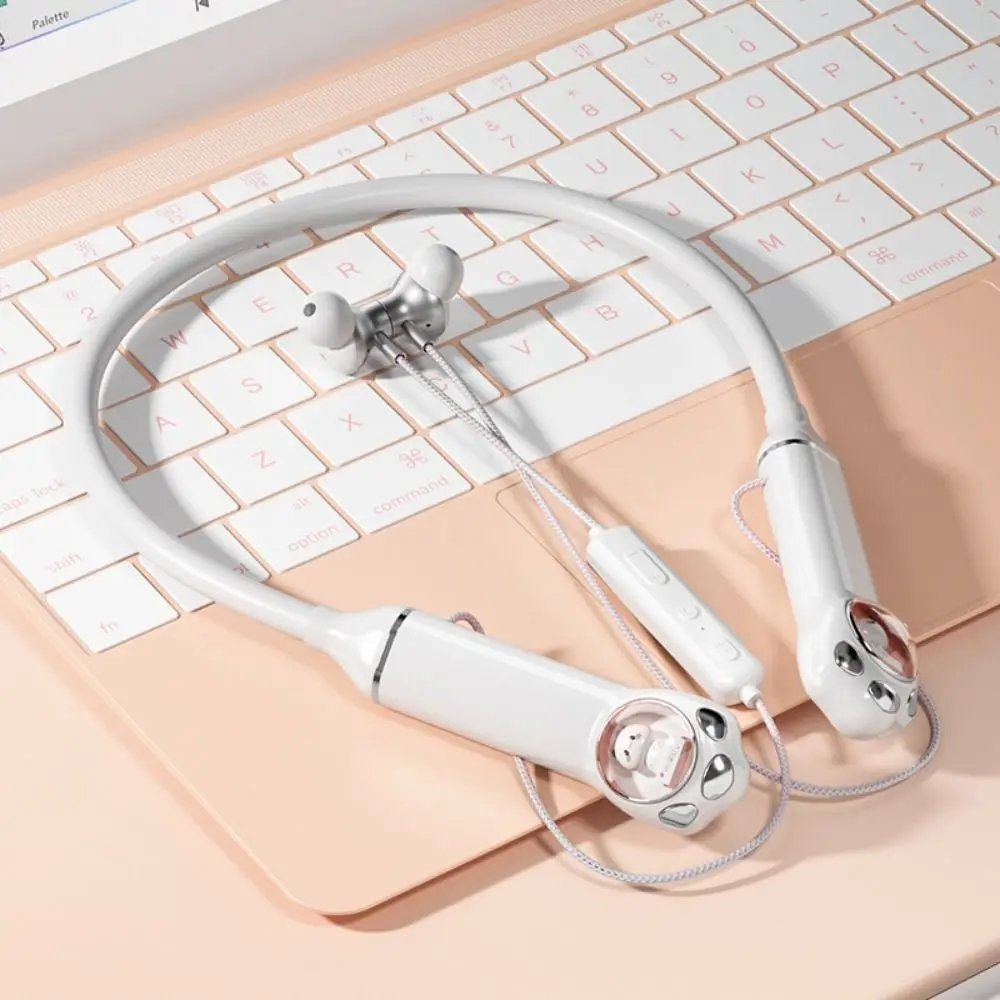 

Waterproof Bluetooth Earphone Bluetooth Neckband Wireless Headphones Aluminum Alloy with Microphone Neckband Headphones Sports