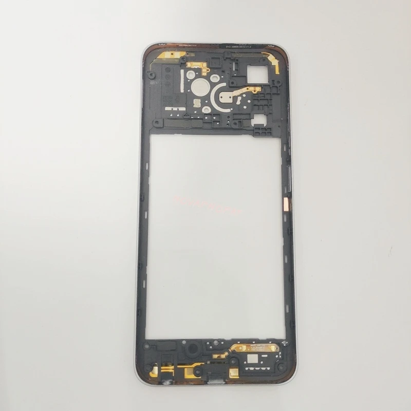 Back Battery Cover Rear Panel Door Housing For Infinix Hot 30 Play X6835 Middle Frame Case Bezel Plate Side Power Volume Button