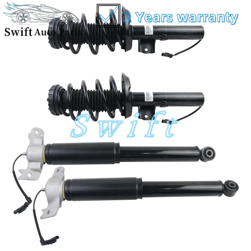 

4PCS Full Set Front & Rear Suspension Shock Absorber Struts Assemblies For Cadillac XTS w/ Electric 2013-2019 23220530 5801053