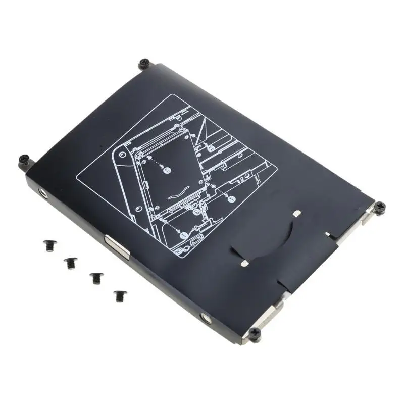 

652F HDDs Caddy Replacement For 2560P 2570P Series Laptops Hard Drive Caddy Bracket Cover With Screws Accessory