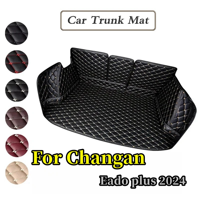 Custom Car Trunk Mats Trunk Floor Protection Mat For  Changan Eado plus 2024 Wagon Car Goods Interior Accessories Details