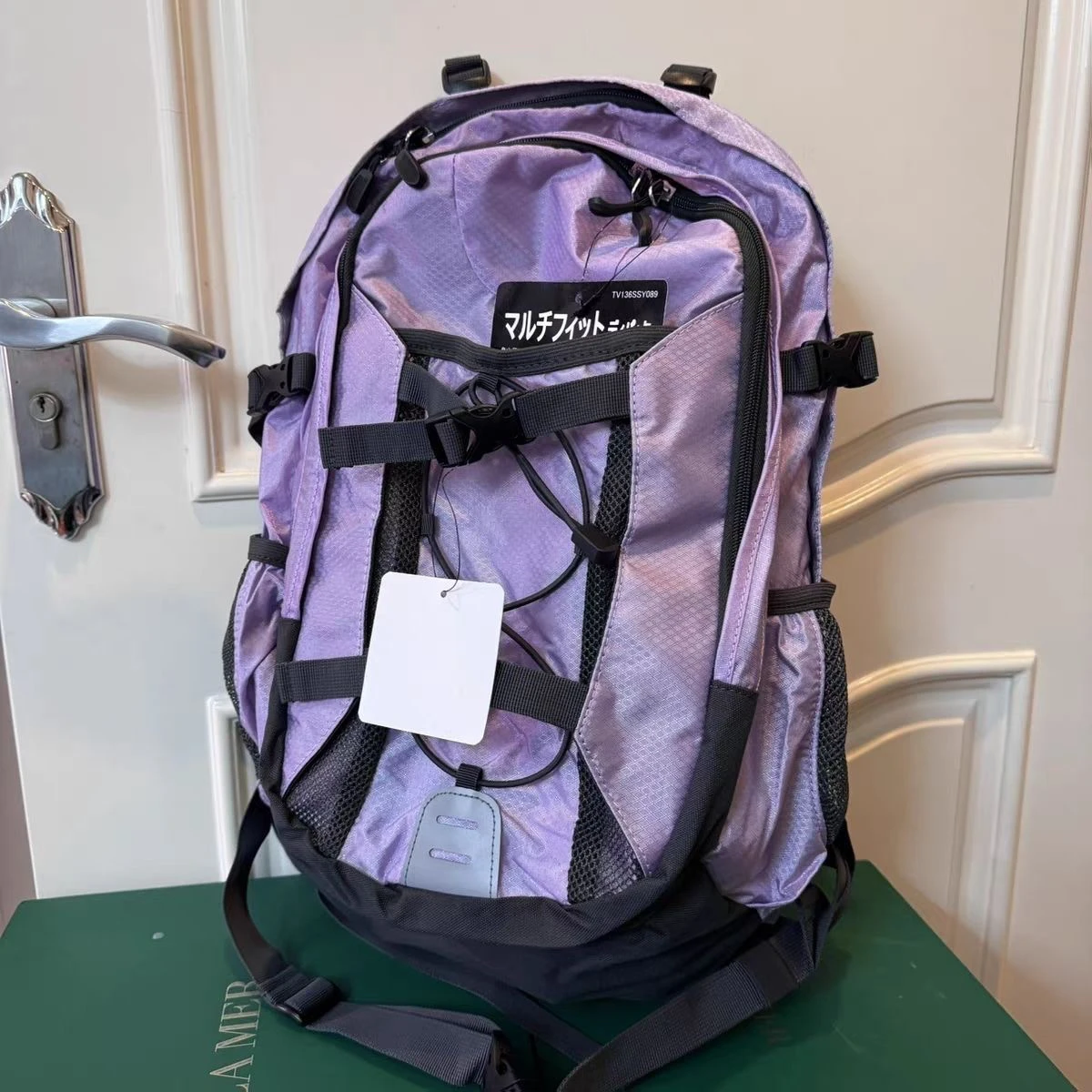 

Waterproof Breathable Hiking Travel Bapa Lightweight Double oulder Bag Durable Nylon Material Youth Friendly Large Size