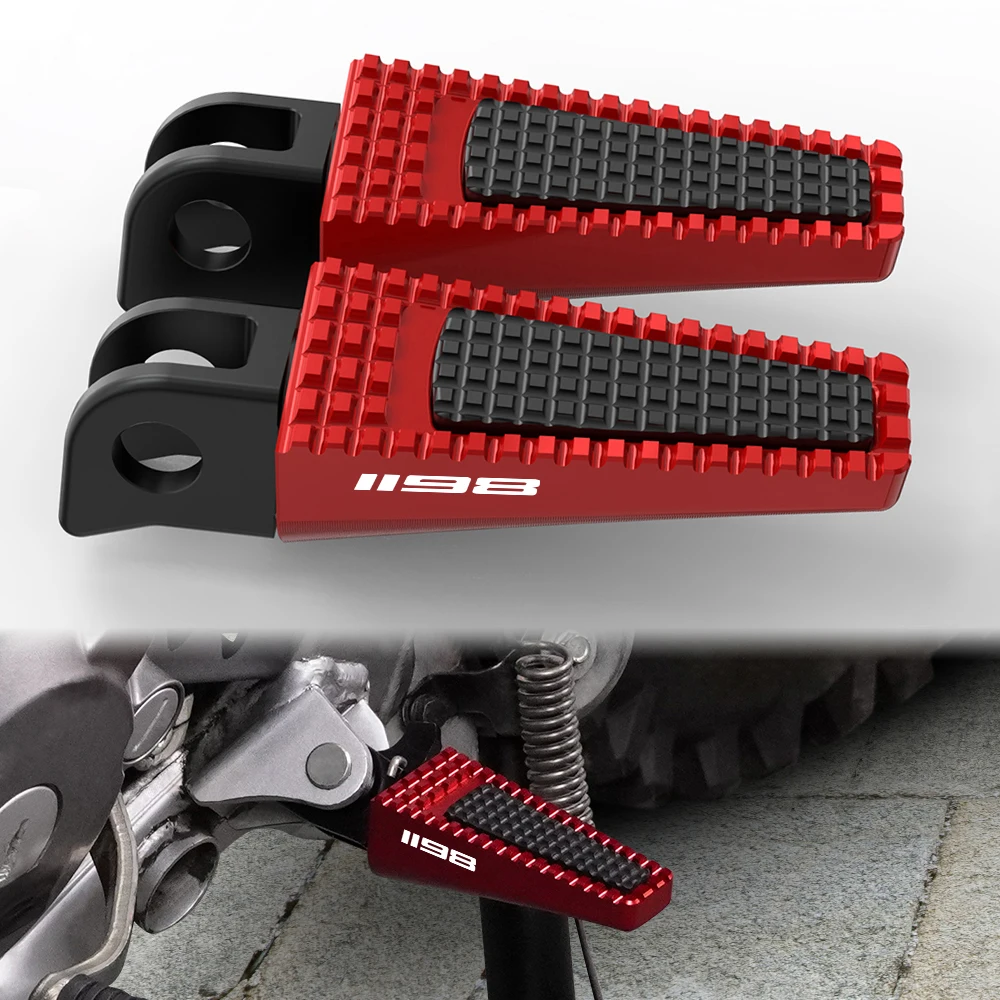 

Fit For Ducati 1198 2008 2009 2010 2011 Adjustable FootPegs Pedals Foot Pegs Motorcycle Front or Rear Footrests Foot Pegs Pedal