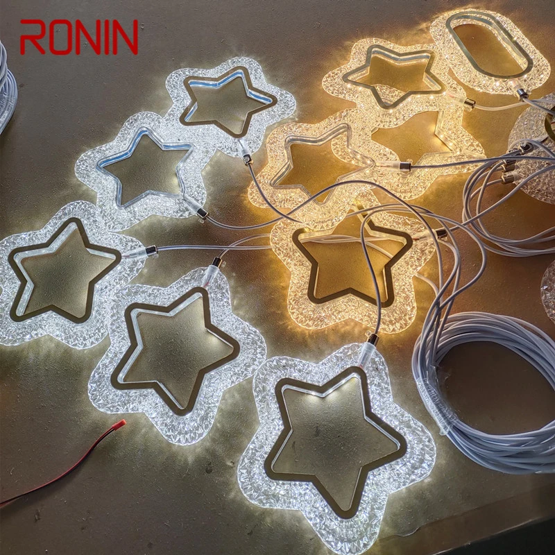 

RONIN Modern Wedding Pendant Lamp Festival Lights Atmosphere LED Light For Party Stage Star MoonBackground Decorationnd