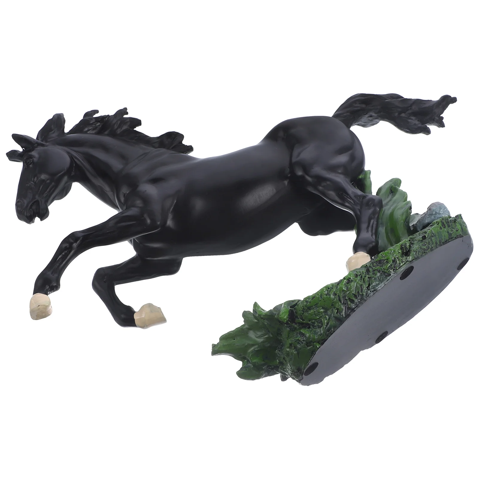 

Horse Ornaments Sculpture Elegant Resin Bookshelf Decor Office Decoration Sculptures Animal Bedroom Figurine