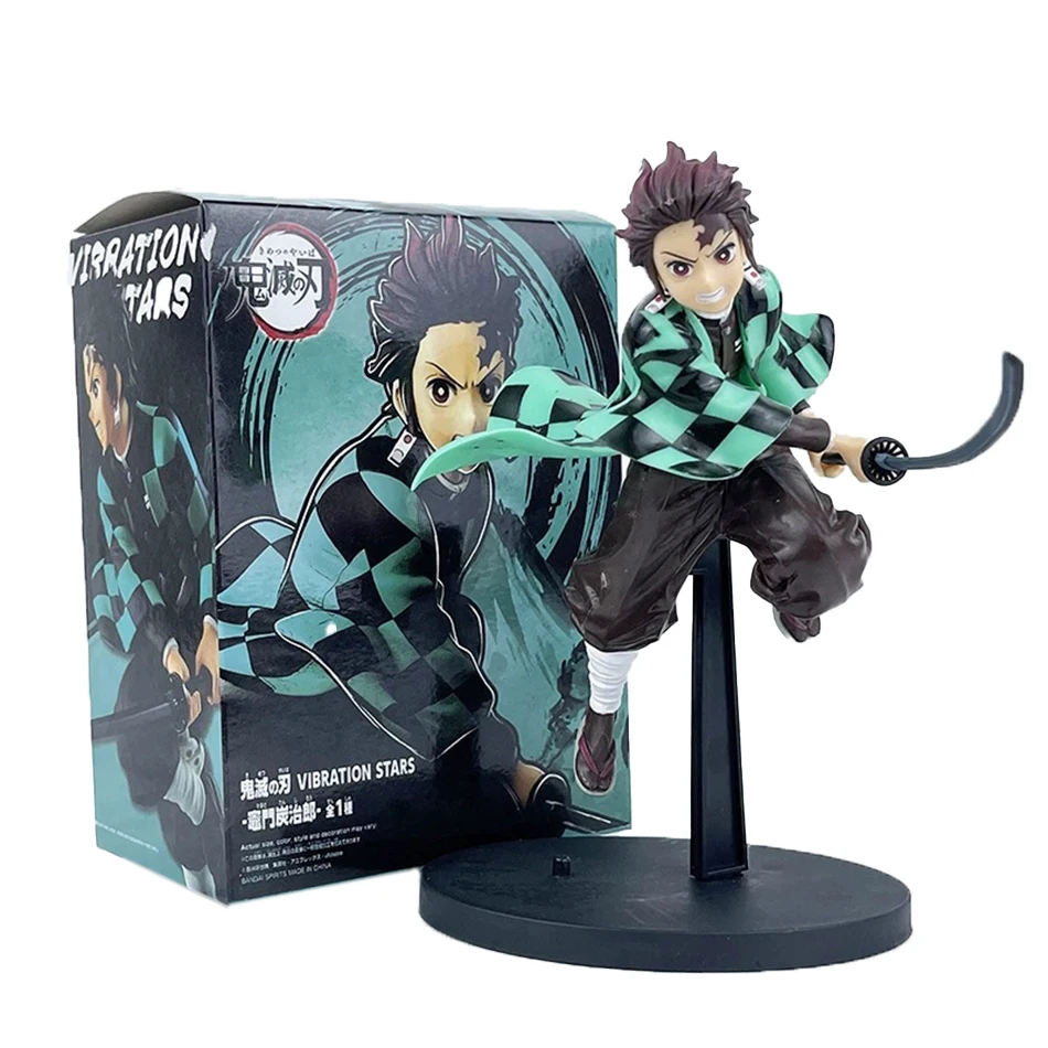 Anime Figure DemonSlayer 3 Types Kamado Tanjirou Animation Peripheral Products Decoration PVC Collection Toy For Kids Gift