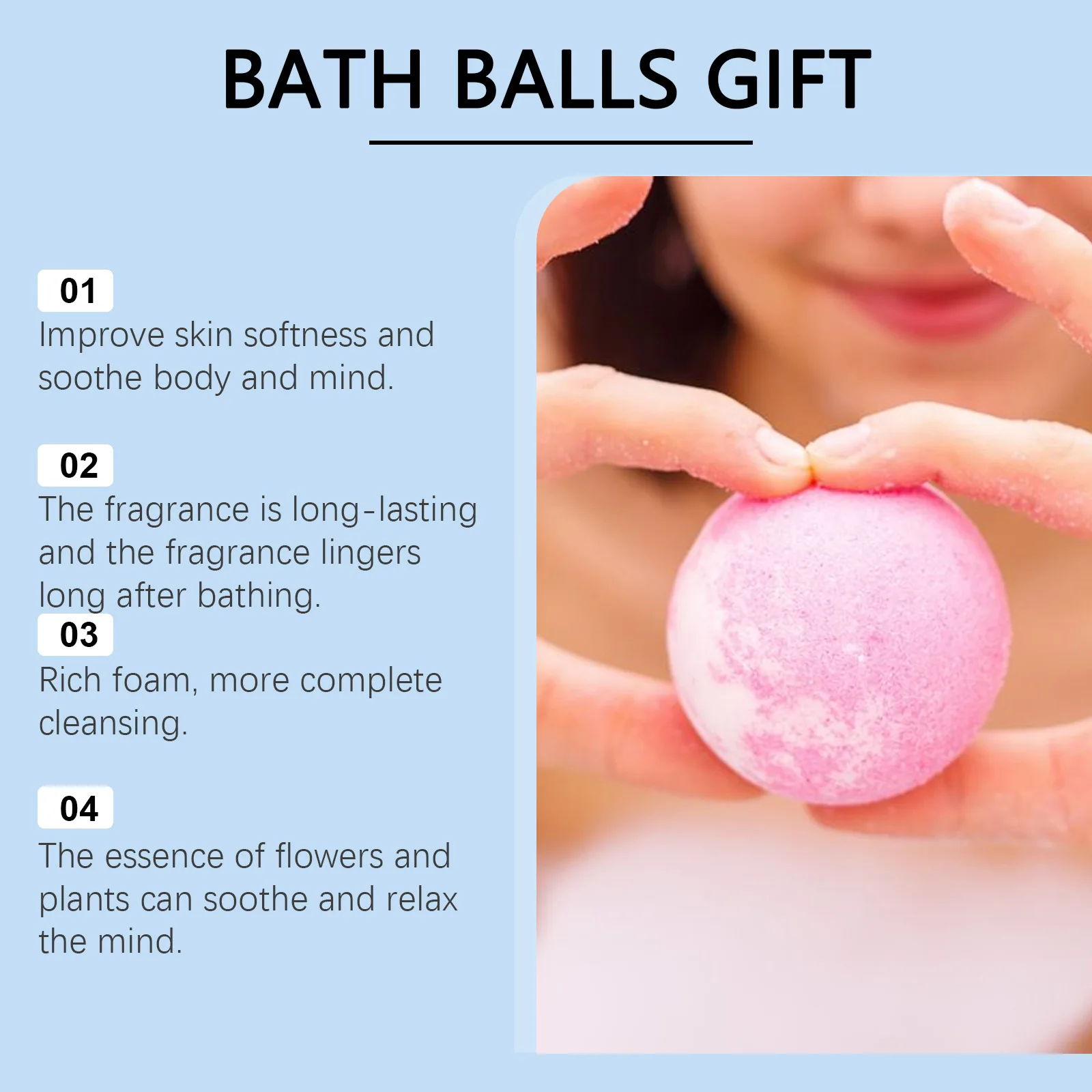 Handmade Bath Balls Bath Spa Bubble Bath Bombs Set Natural Kids Bubble Spa Bath Fizzy Balls Girls Boys Kids Children Gift Kits