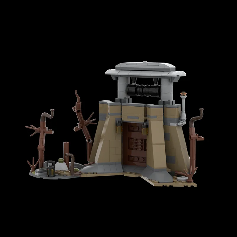 Star Movie Moc – briques de construction, plate-forme de duel détachable, technologie de modèle, blocs modulaires, cadeaux, jouet de noël, ensembles de bricolage, assemblage