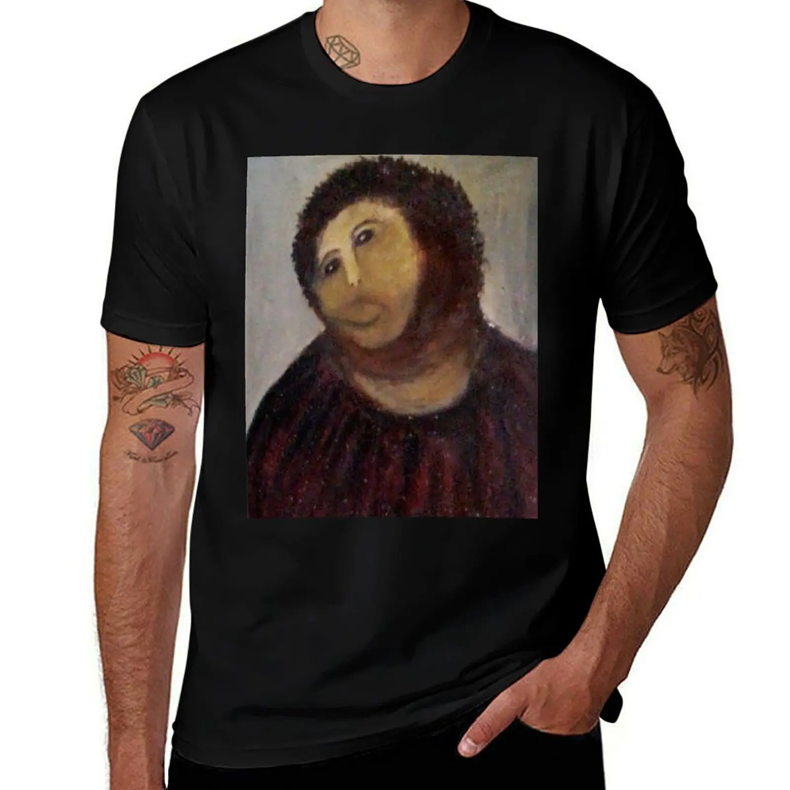 

Monkey Christ / Monkey Jesus T-Shirt summer top hippie clothes tees shirts men