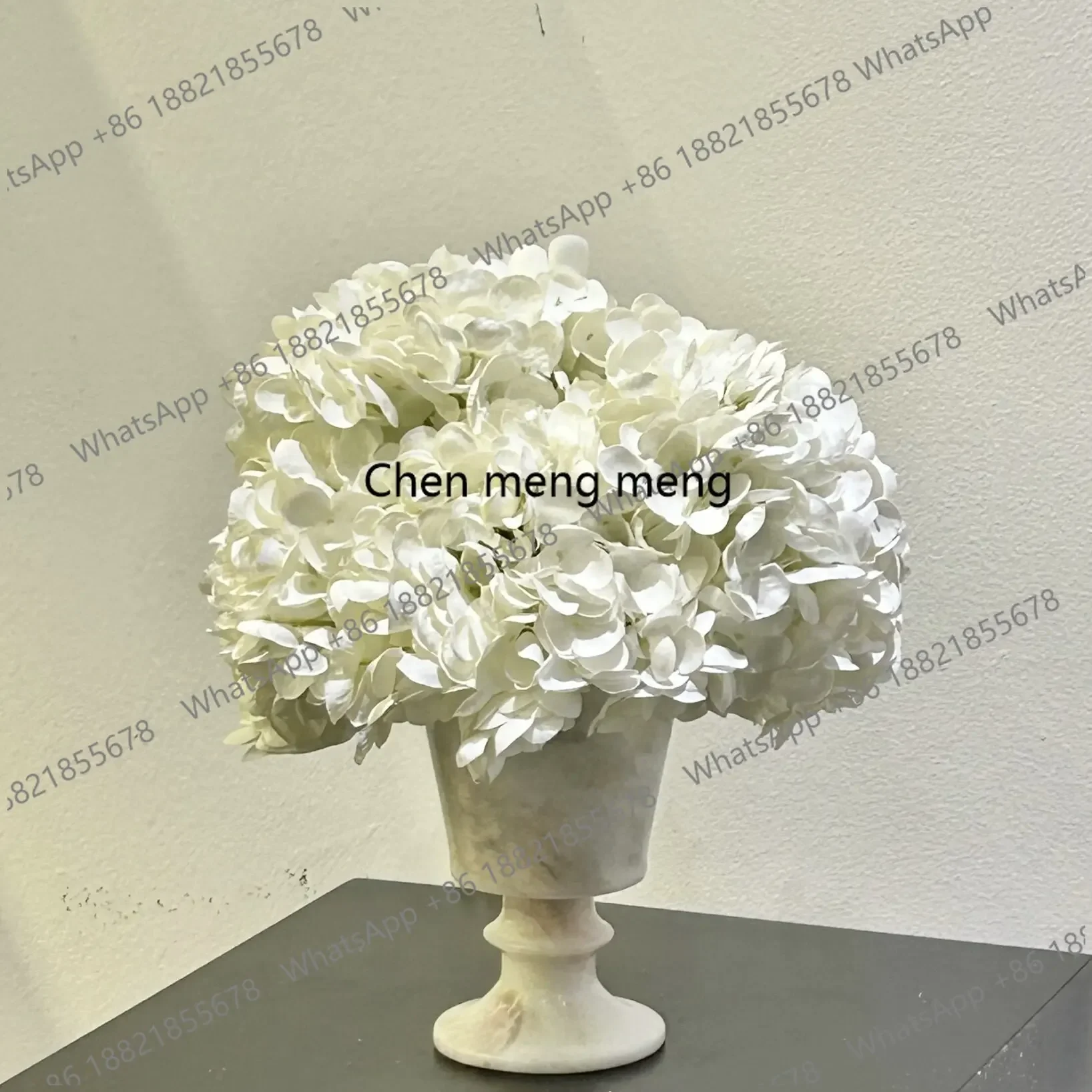 A74High-end mid-ancient style colored straight glass vase ornament, large-diameter flower ware soft packaging