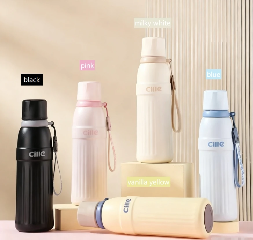 

Kids & Students Large Capacity Insulated Stainless Steel Straw Cup -High-End Outdoor Sports & School Car Water Bottle (BPA-Free)