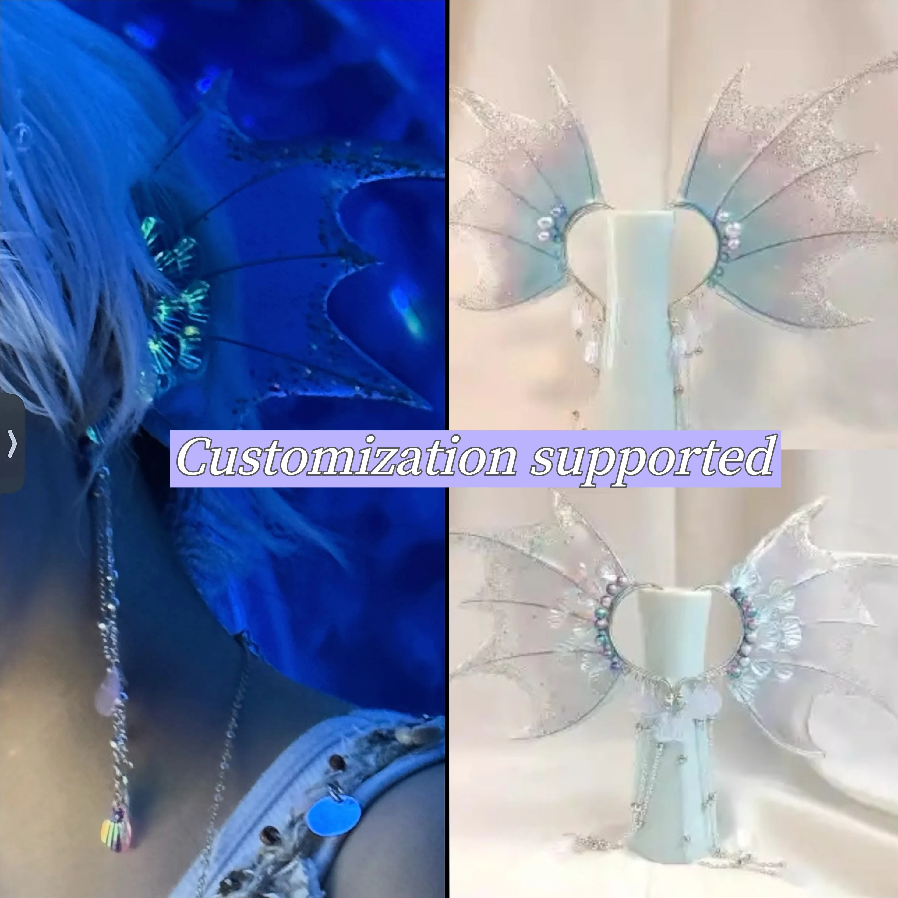 

ГОРЯЧАЯ НОВИНКА! Аксессуары для волос: уши русалки с градиентом, уши акулы, реквизит для фотосессий и косплея. Поддерживается индивидуальный заказ.