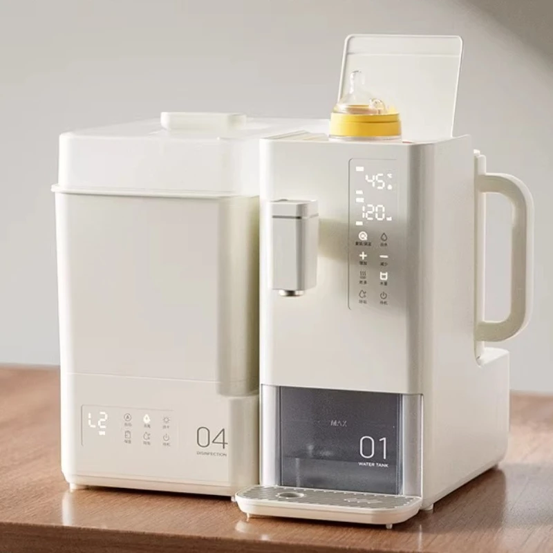 Steam Bottle Sterilizer with Drying Thermostatic Pot Baby Shake Milk Frother