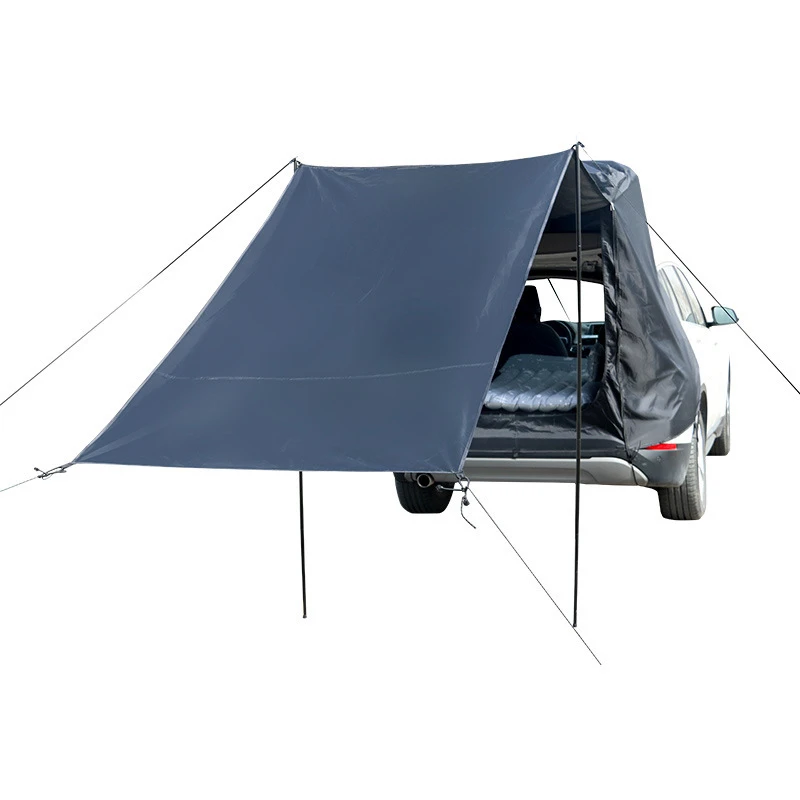 Trunk, tent, car, car, outdoor roof, fishing canopy, picnic sunshade, SUV, rear extension