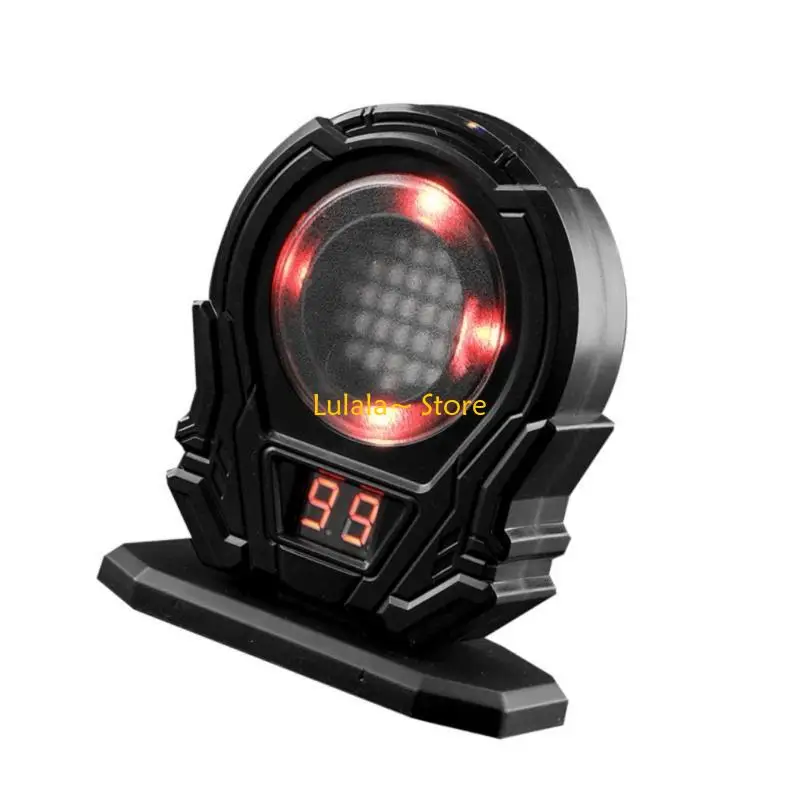 Y4QA ポータブル赤外線トレーナースコアリングターゲット射撃用電気ターゲットスキル向上に適したほとんどのカートリッジ