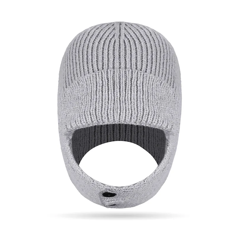 

Headwear Hat Hugger Stocking Toque Winter Ski cold-proof Neck Protection Knitted Cap Men Women Woolen Travel 2M118