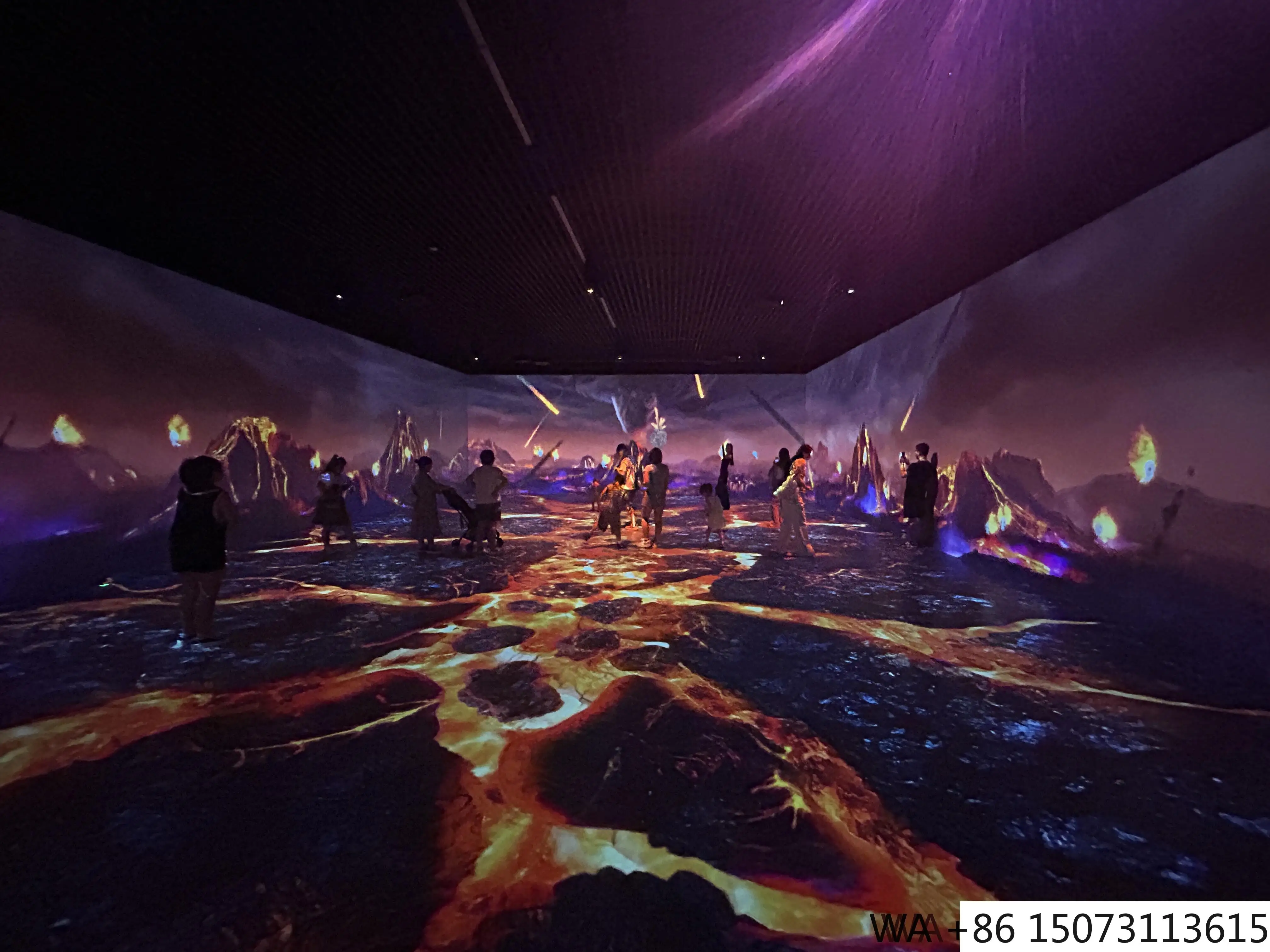 Indoor P3.91 LED Dance Floor - High Brightness Interactive Floor Display