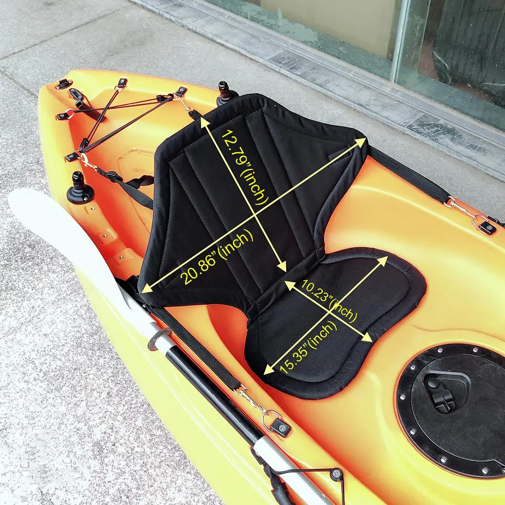 

Boat Cushion Adjustable Kayak Seat Backrest Comfortable Children Support Pad for Inflatable Boat