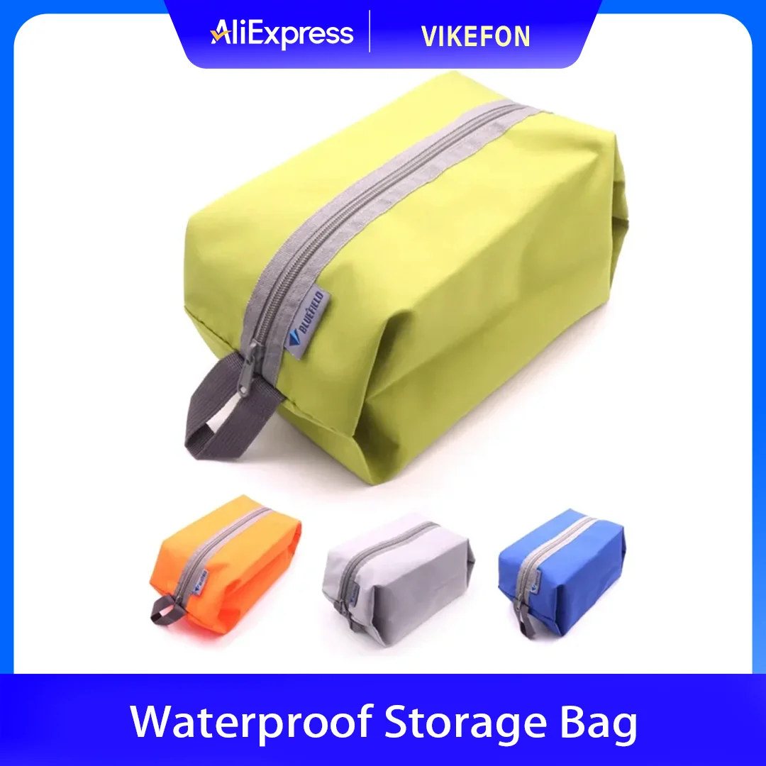 VIKEFON 1PCS Tragbare Wasserdichte Oxford Tuch Lagerung Tasche Outdoor Camping Wandern Reisen Waschen Liefert Lagerung Tasche für Gaming