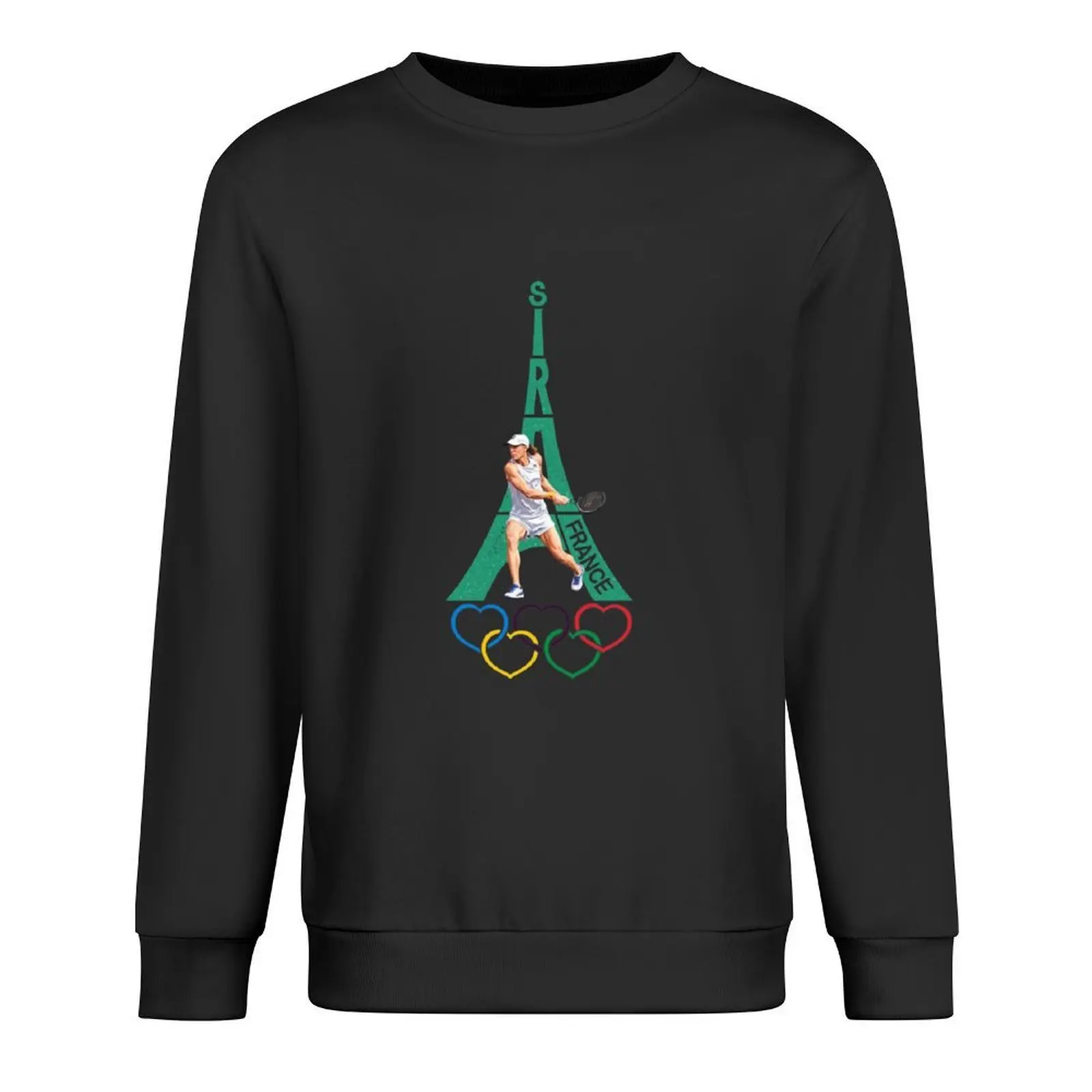 

Iga Swiatek Pullover japanese style men's clothes anime clothes graphic t shirts men hooded sweatshirts