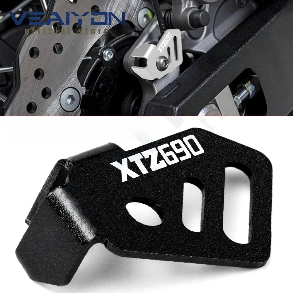 

For XTZ690 TX690Z 2019 2020 2021 XTZ TX 690 690Z Motorcycle Accessories Rear ABS Sensor Sensor Aluminum Guard Cover Aluminum
