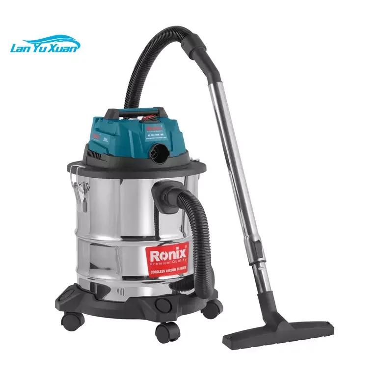 Ronix 8641 In Stock And Hot Selling Powerful Wet And Dry Cleaner Wireless 20L Vacuum Cleaner