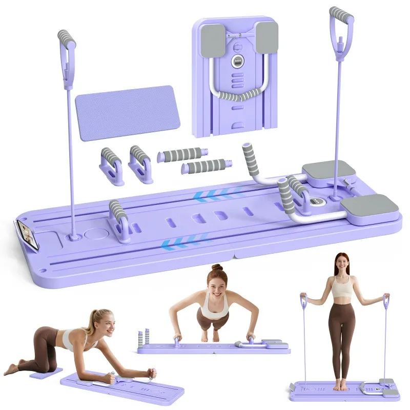 Foldable Abdominal Exercise Board Fitness Board Automatic Rebound Leg Arm Toner Multifunctional Fitness Equipment