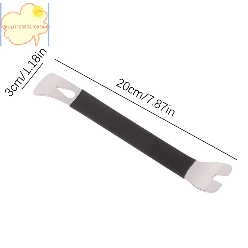 【HT】Car Trim Removal Tool Stainless Steel Durable Two-end Trim Removal Level Pry Tools Door Panel Audio Terminal Fastener Driver