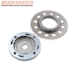 Scooter The Starter Clutch And Gear For Yamaha Bws125 Zuma125 YW125 NXC125 Cygnus-X BWS Zuma YW 125cc 5TY-E5570-01 5TY-E5524-00