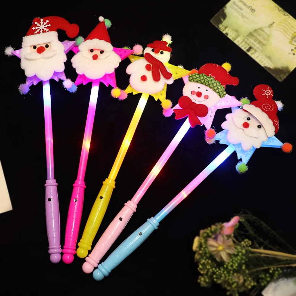 

Christmas Tree Christmas Tree Glow Stick Luminous Prop Atmosphere Christmas Flash Bar Snowman Glow Stick Snowman Glow Stick Kids