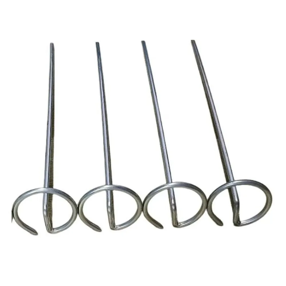 50Pcs Garden Tools G-Type Ground Stakes Heavy Duty Reusable Garden Staples Spike Multi-functional Ground Pegs Landscape