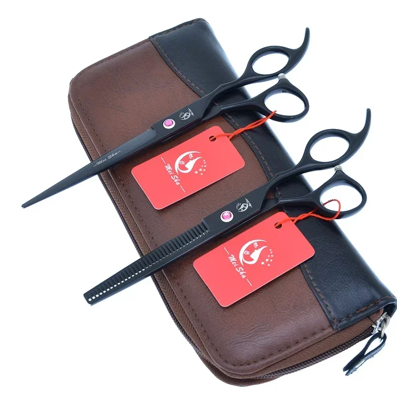

Meisha 6.5/7 Inch Professional Hairdressing Cutting Scissors Hair Thinning Shears Barber Shop Haircut Styling Shears Kit A0136A
