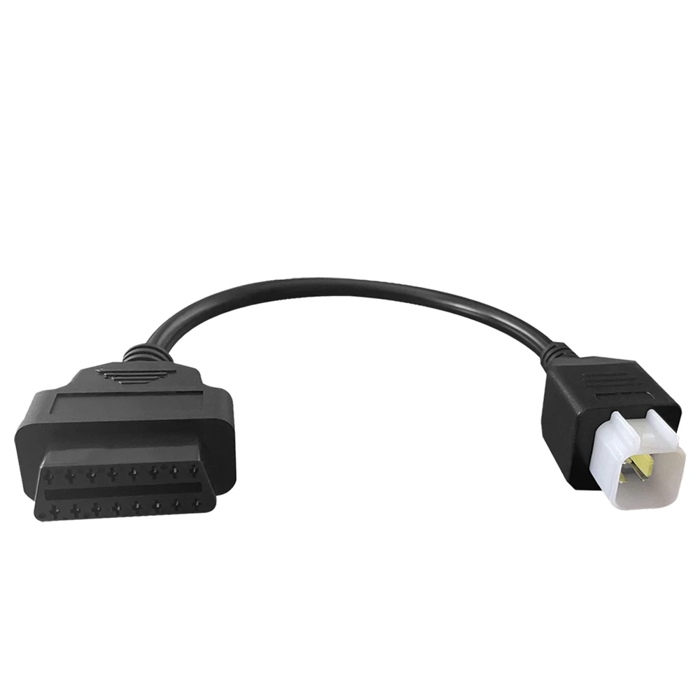 4Pin OBD2 Adapter Für Kawasaki Z250 Z650 Z1000 ER6N EX650F Ninja400 ZX6R ZX10R ZX1000 Motorrad OBD Diagnose Stecker Kabel – Detail 14