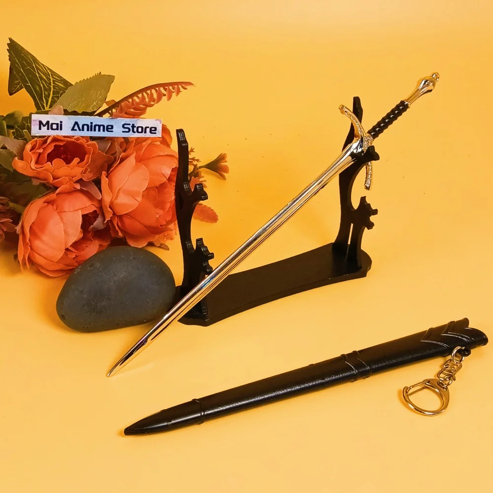 8.6 بوصة باجينز كاتانا كاتانا اليابانية الحقيقية الساموراي الدائري أراغورن المعادن النينجا سكين القرون الوسطى البهجة نارتيل لعبة غير حادة هدية