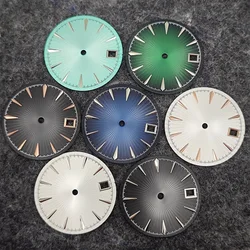 29mm Watch Dial with Calendar Women's Watch Accessories Modification Mechanical Watch Faces for NH35 NH36 Movement