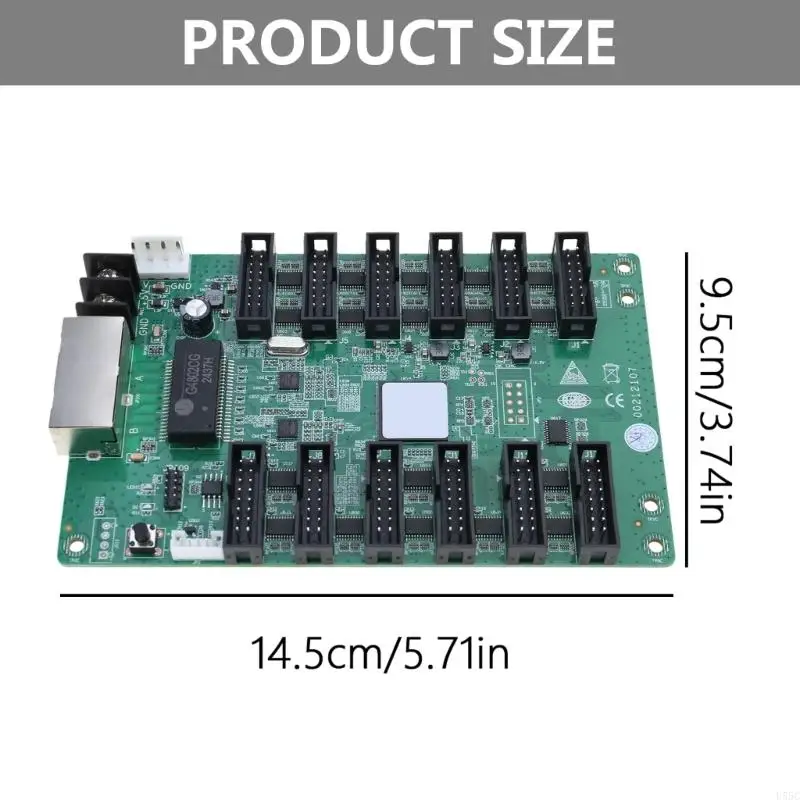 U55C RV908M32 Receiver Card LED Display Screen Control Systems LED Display Receiver Card 1024X768 for Clear Imagery