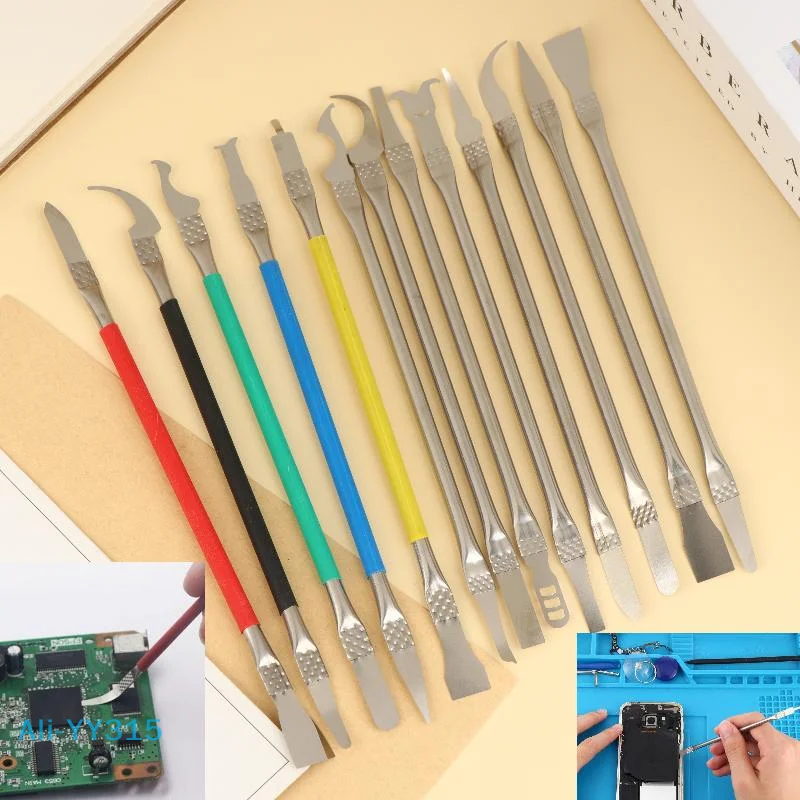 

【Y】5/8Pcs Ultra Thin IC Chip CPU Blade Knife Motherboard Maintenance UV Glue Cleaner Remover Phone Disassemble Repair Tools