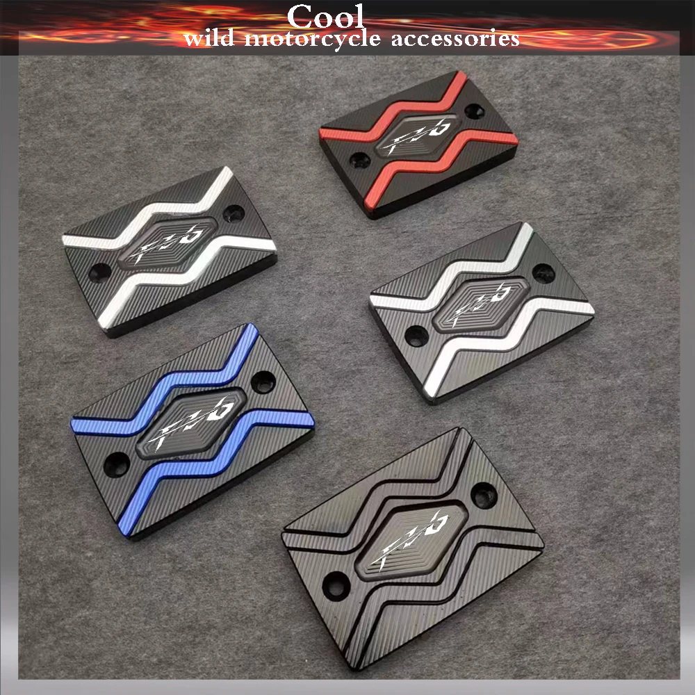 

Для Yamaha FZ6 FZ-6 FZ6R FZ6N FZ6S крышка бачка главного тормозного цилиндра передней тормозной жидкости с ЧПУ 3D аксессуары для мотоциклов крышка масляного насоса