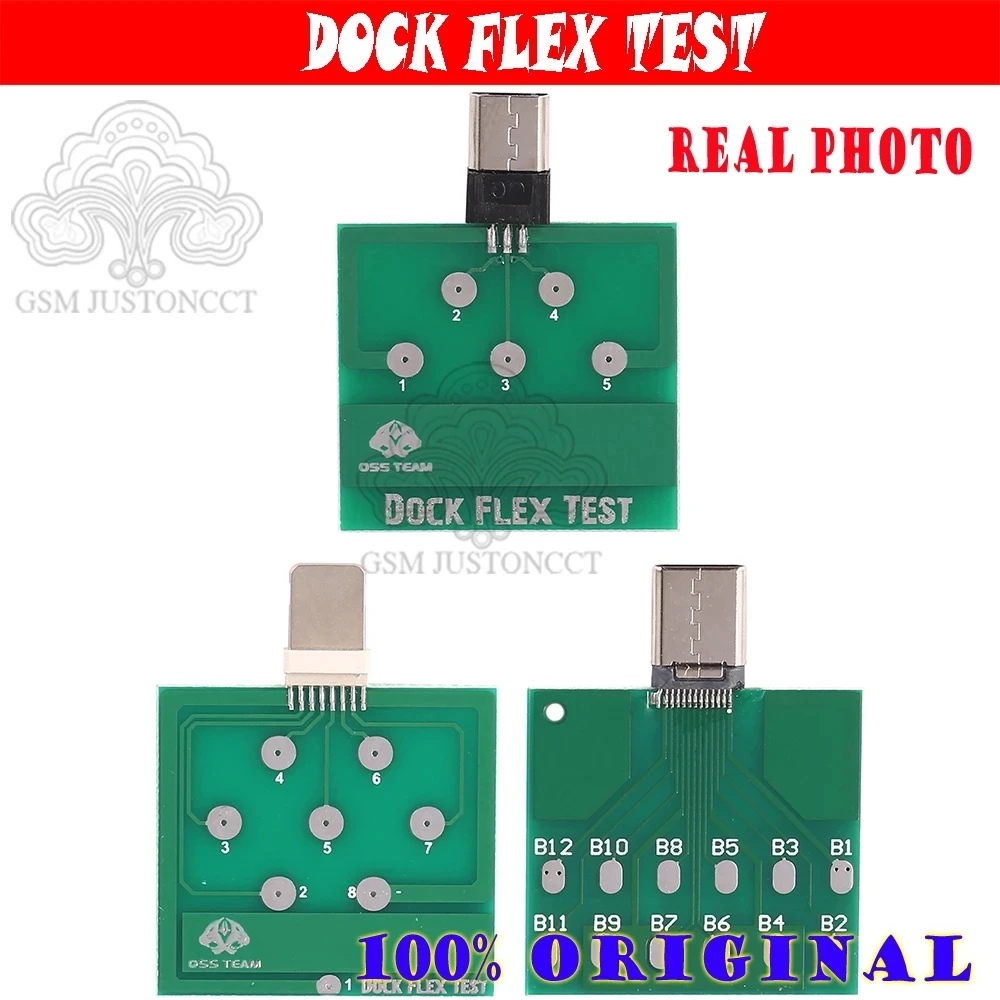 Micro USB Flex Test Board, Power Charging Dock, Easy Testing Tool, For iPhone 6, 7, 8 and Android Phone, U2 Battery