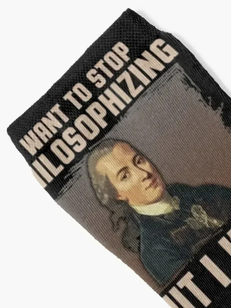 But I Kant stop philosophizing Socks happy warm winter FASHION hiking Boy Child Socks Women's