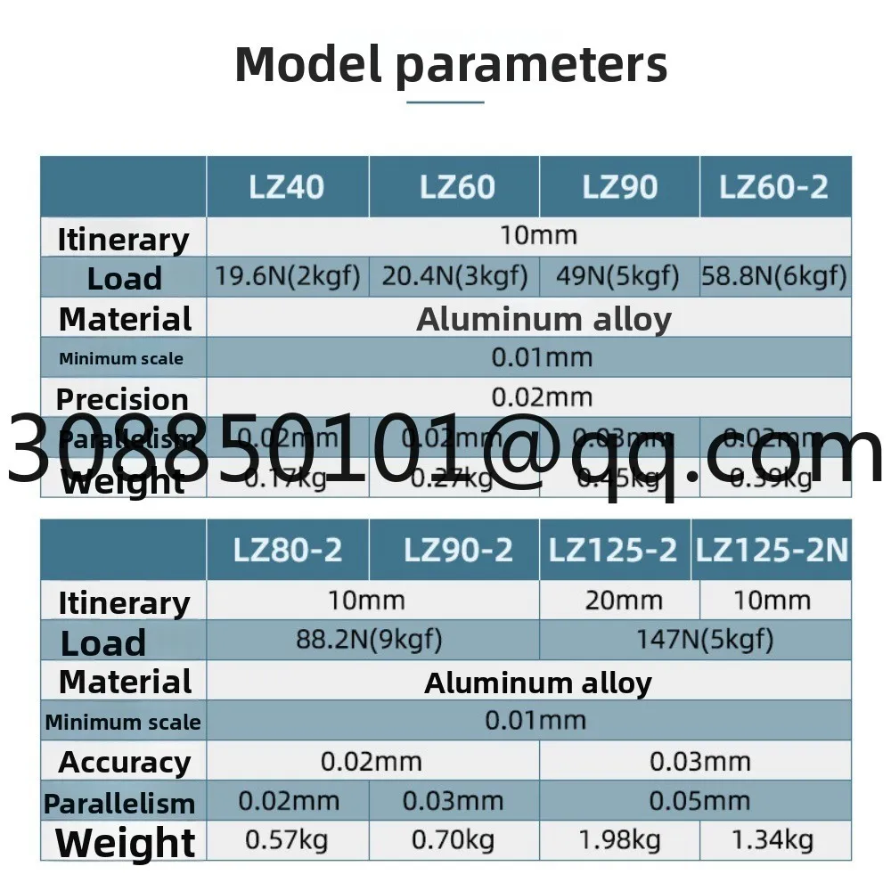 Z-axis lifting displacement platform ZLPG/EJW01/E-EID01/CGZH/DGZH manual fine adjustment micro slide table
