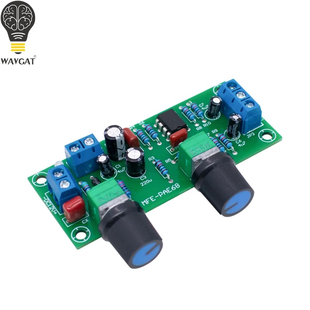 NE5532 DC 10-24V heavy subwoofer front stage board HIFI low pass filter front circuit is not the power amplifier sound box