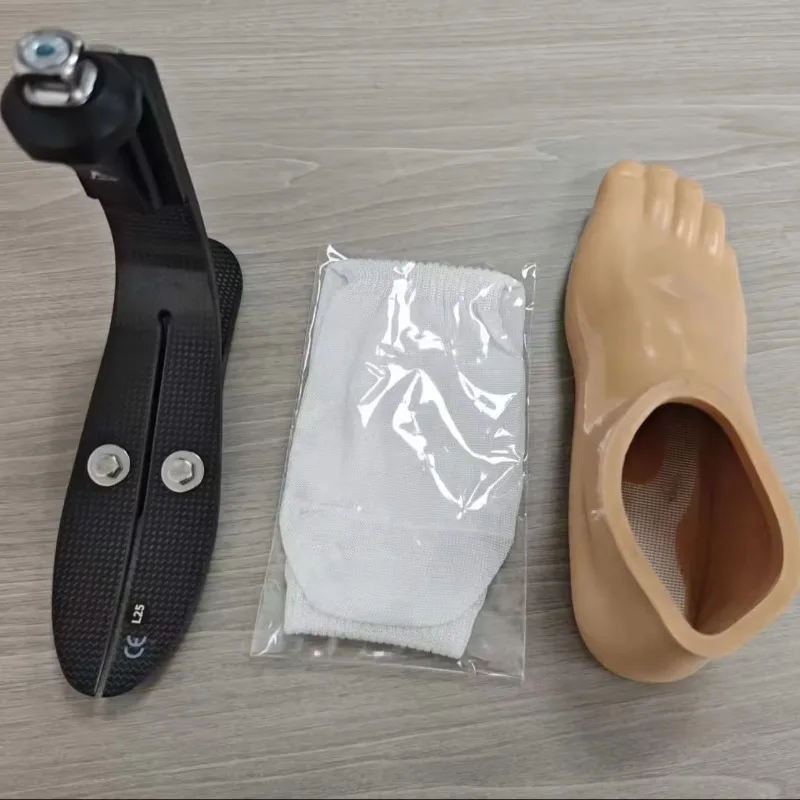 

Высококачественный протез стопы из углеродного волокна с высоким голеностопом, ортопедическое реабилитационное оборудование, хит продаж, с функцией накопления энергии