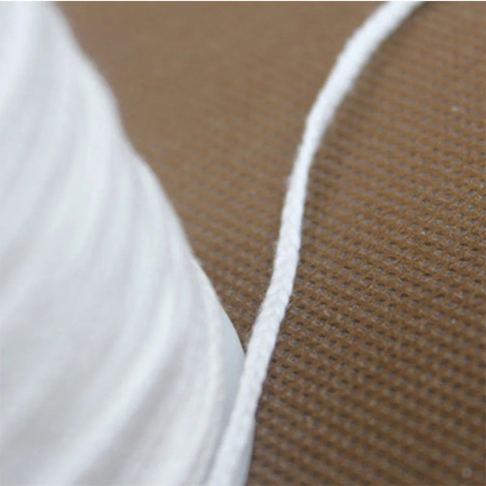 

2 Rolls 61M Smokeless Cotton Wick White Diy Making Supplies Replacement Wick For Oil Lamps Torches Craft Projects