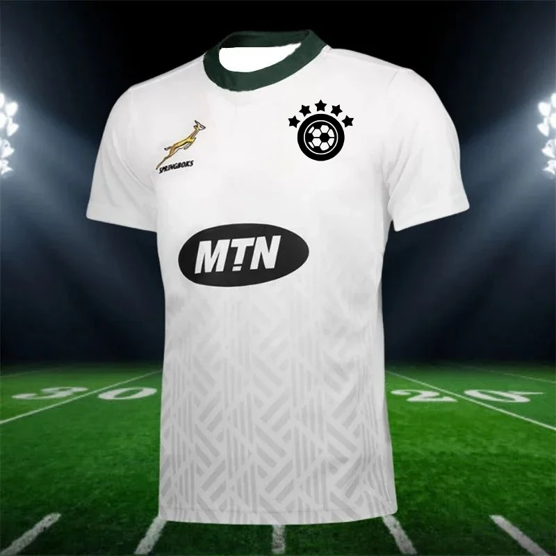 

Мужская рубашка для регби в старом стиле в южноафриканском стиле на лето 25-26, модная, дышащая, быстросохнущая, детская повседневная спортивная одежда