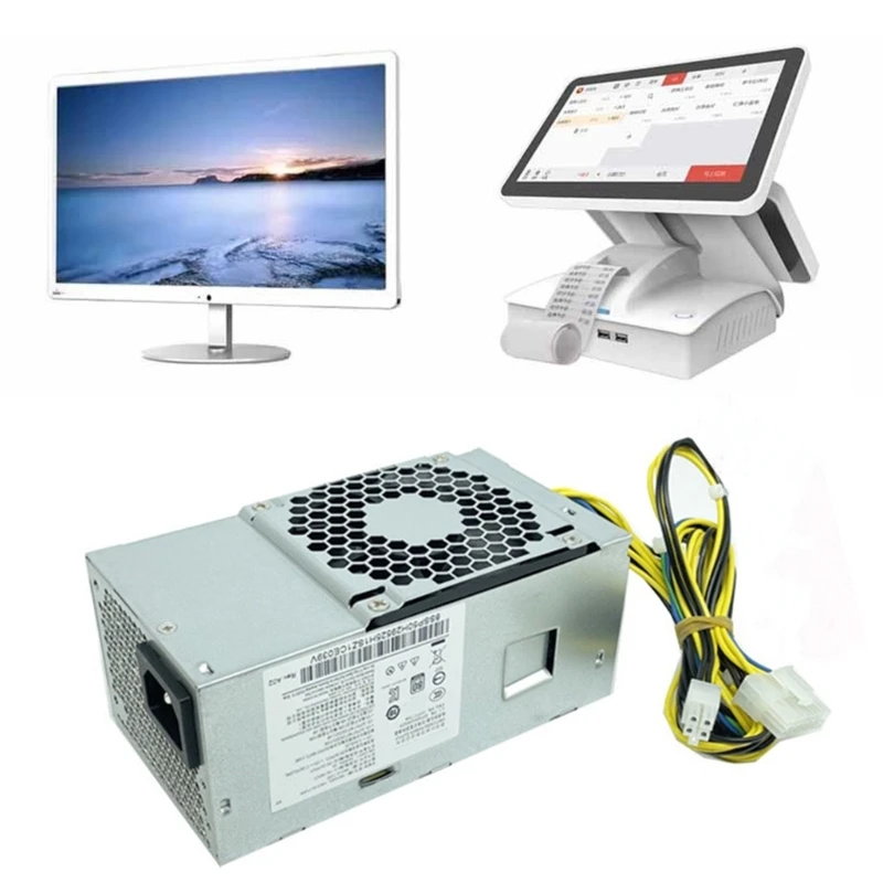 Imagem -02 - Desktop Psu Chassis Fonte de Alimentação 180 w Tfx+10 Pinos Servidor de Alimentação Hk28072pp Hk310-72pp Pa2181-2 Pce025 F3ma